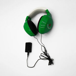 ihb Series 650 Childrens Over the Ear Magnet Free Green Headphones